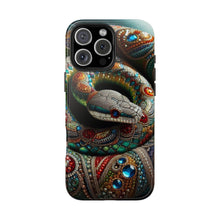 Load image into Gallery viewer, Serpent Jewel Tough Phone Case - Stylish Protective Cover