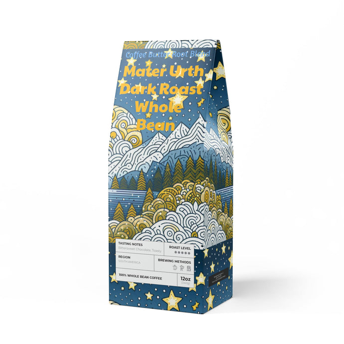 Coffee Butter Root Blend (Dark French Roast) Whole Bean