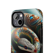 Load image into Gallery viewer, Serpent Jewel Tough Phone Case - Stylish Protective Cover