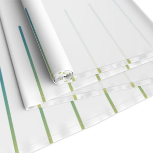 Modern Striped Cotton Table Runner for Stylish Dining Decor