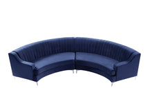 Load image into Gallery viewer, Velvet Curved Oversize Sofa for Living Room