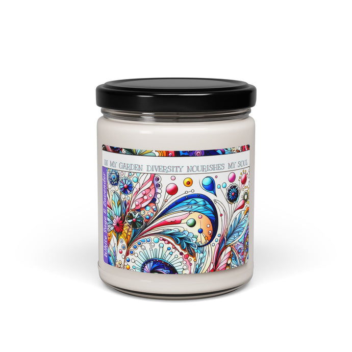 Scented with White Sage and Lavender Soy Candle, 9oz