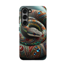 Load image into Gallery viewer, Serpent Jewel Tough Phone Case - Stylish Protective Cover