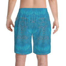 Load image into Gallery viewer, Men&#39;s Turquoise Beach Shorts