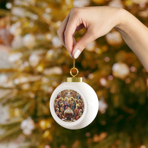 Christmas Ball Ornament Byzantine Birth
