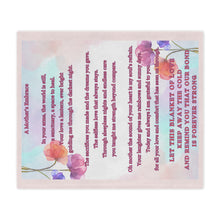 Load image into Gallery viewer, Microfiber Blanket - A &quot;Mother&#39;s Embrace&quot; Blanket for Mother&#39;s Day or Gift for Mom Anytime