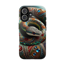 Load image into Gallery viewer, Serpent Jewel Tough Phone Case - Stylish Protective Cover