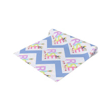 Load image into Gallery viewer, Table Runner Rise with Blue Zig Zag