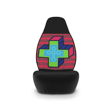 Load image into Gallery viewer, Car Seat Covers 1 Pair of Neon Rising design