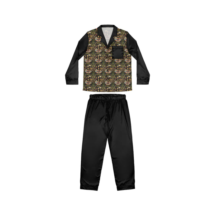 Women's Satin Pajamas - Circus