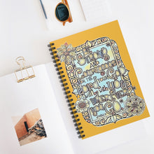 Load image into Gallery viewer, Spiral Notebook - Ruled Line Joshua 1:9