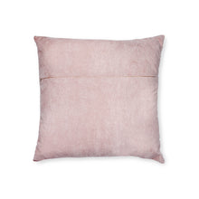 Load image into Gallery viewer, Pillow Square- Rainbows Come with Blue Trim/Pink Reverse Side