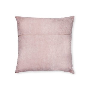 Pillow Square- Rainbows Come with Blue Trim/Pink Reverse Side