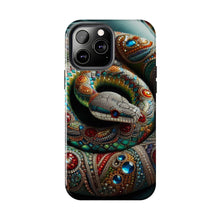 Load image into Gallery viewer, Serpent Jewel Tough Phone Case - Stylish Protective Cover