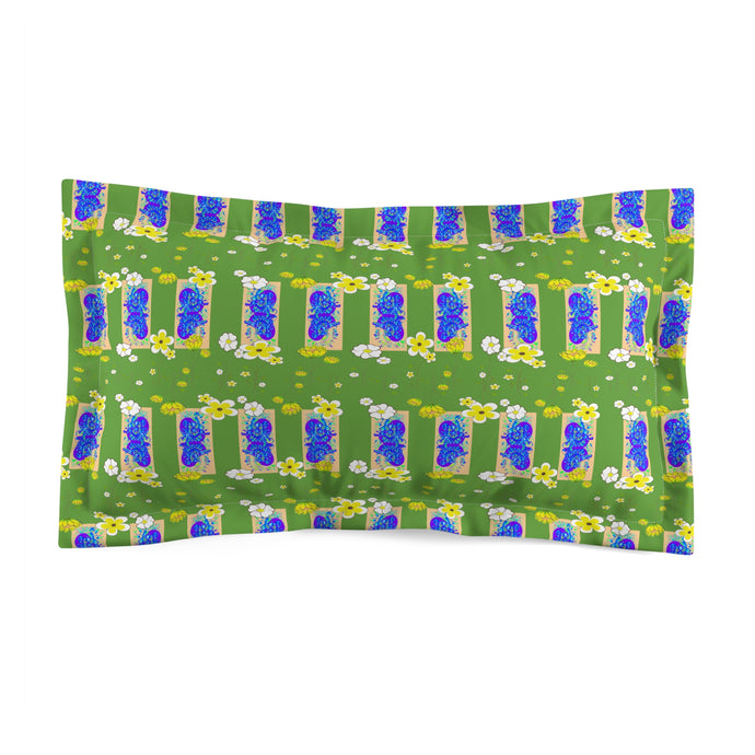 Microfiber Pillow Sham (Pillow not included) One sided print