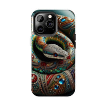 Load image into Gallery viewer, Serpent Jewel Tough Phone Case - Stylish Protective Cover