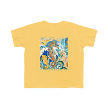 Load image into Gallery viewer, Seahorse Splash Toddler Tee - Cute Sea Life Design for Kids