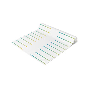 Modern Striped Cotton Table Runner for Stylish Dining Decor