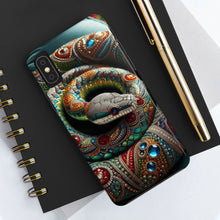 Load image into Gallery viewer, Serpent Jewel Tough Phone Case - Stylish Protective Cover