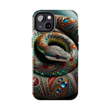 Load image into Gallery viewer, Serpent Jewel Tough Phone Case - Stylish Protective Cover