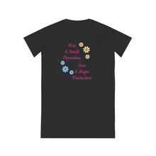 Load image into Gallery viewer, Spinner T-Shirt Dress Major Production design