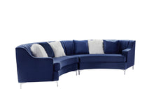 Load image into Gallery viewer, Velvet Curved Oversize Sofa for Living Room