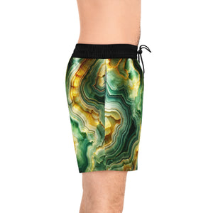 Men's Mid-Length Swim Shorts (AOP)