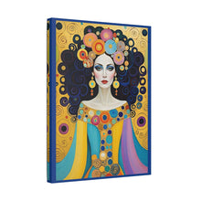 Load image into Gallery viewer, Canvas Print - Colorful Woman Portrait April