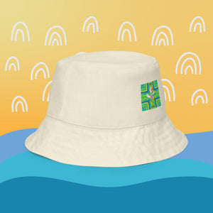Reversible bucket hat Monkeys Around
