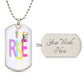 Dog Tag Necklace Rise