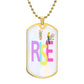 Dog Tag Necklace Rise