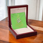 Merry Christmas Forever Heart Necklace