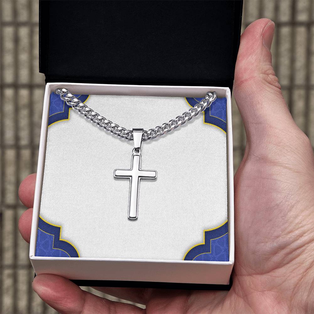 Artisan Cross Cuban Chain