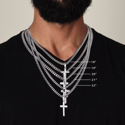 Artisan Cross Cuban Chain