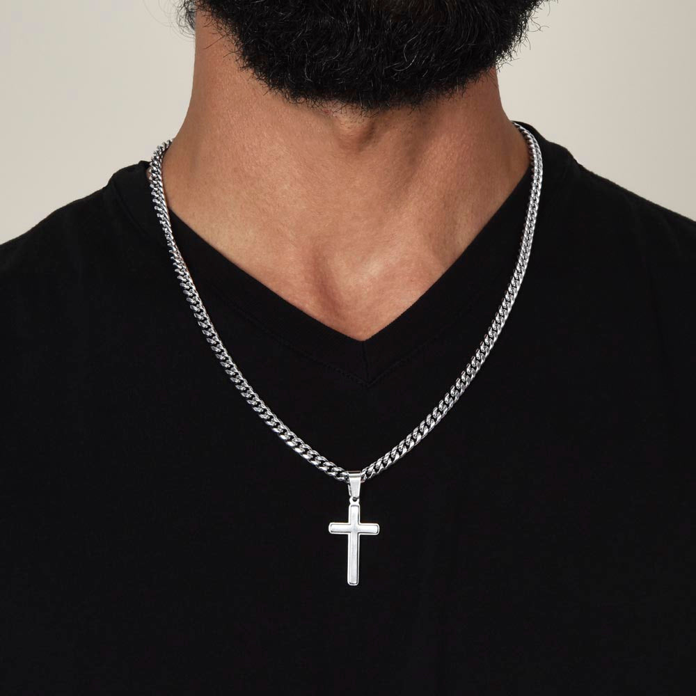 Artisan Cross Cuban Chain