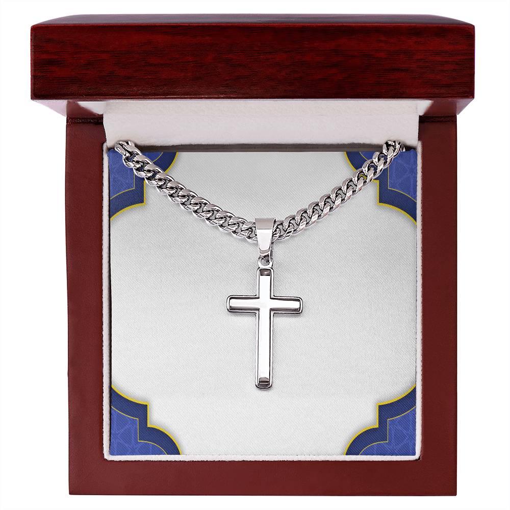 Artisan Cross Cuban Chain