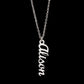 Merry Christmas Personalized Name Necklace