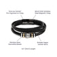 Father's Day XOXO Bracelet