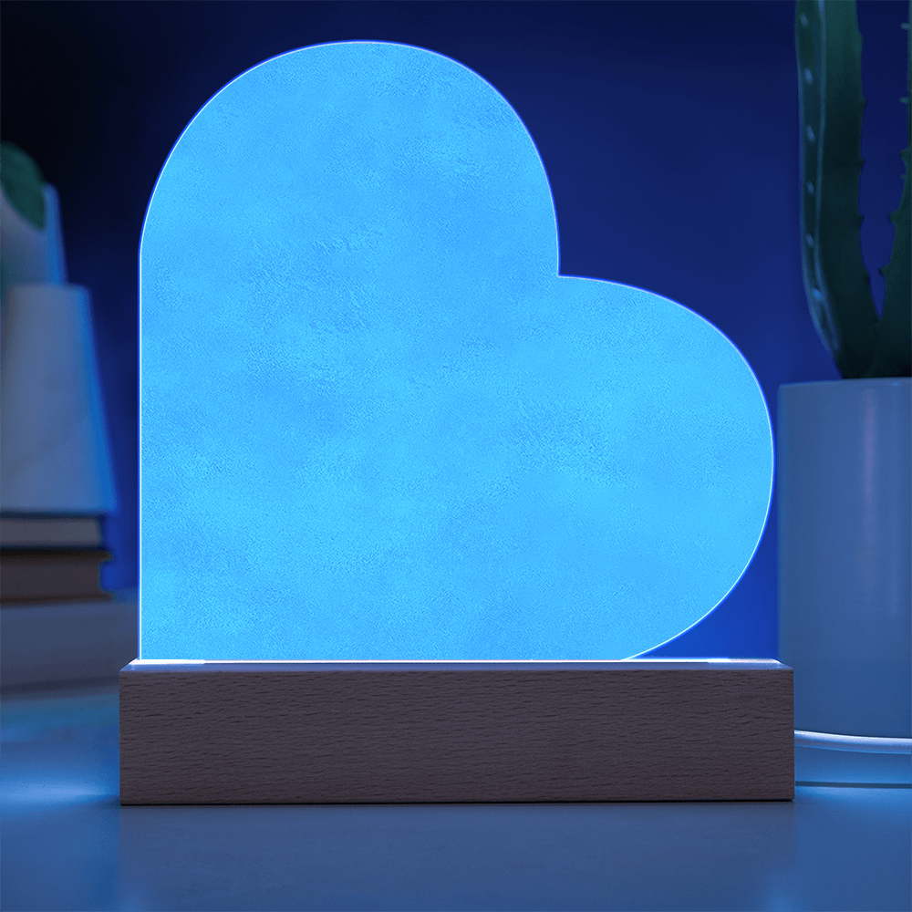 Love You Mom LED Plaque