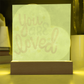 You Are Loved LED Light Plaque