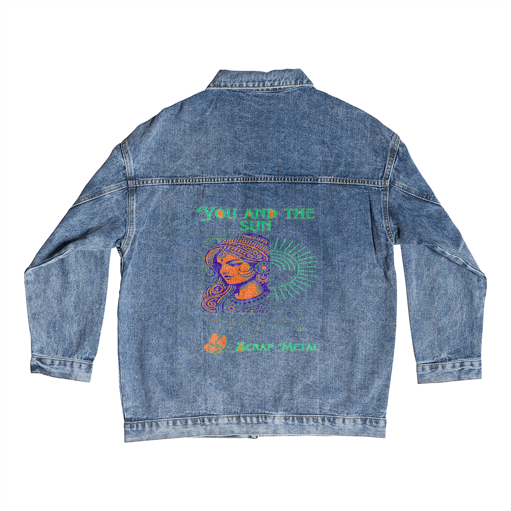 Denim Jacket "You and the Sun"