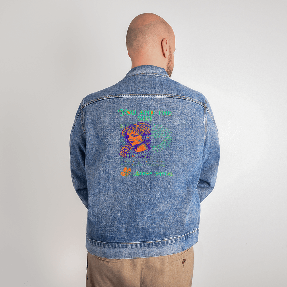 Denim Jacket "You and the Sun"