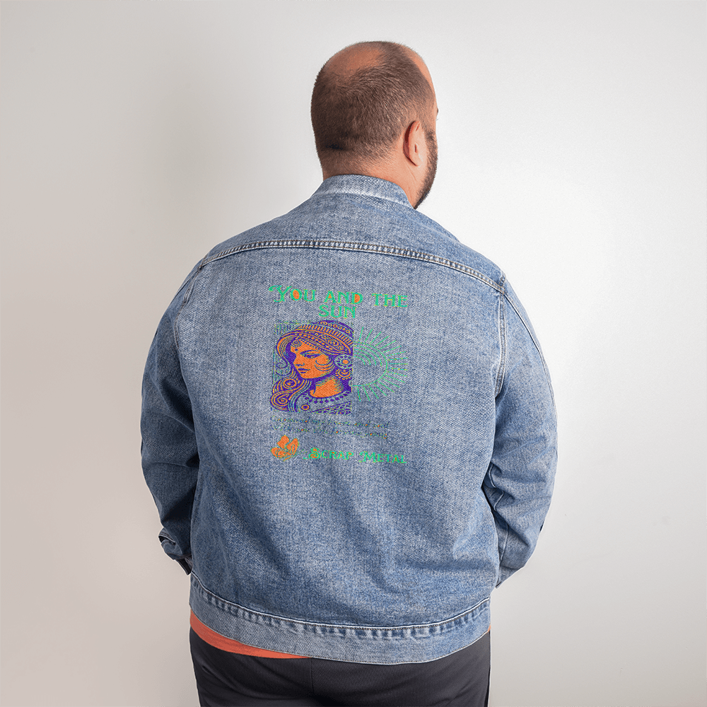 Denim Jacket "You and the Sun"