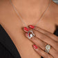 Merry Christmas Forever Heart Necklace