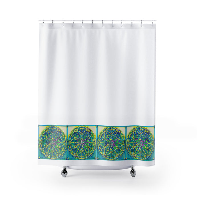 Shower Curtains Chain of Four