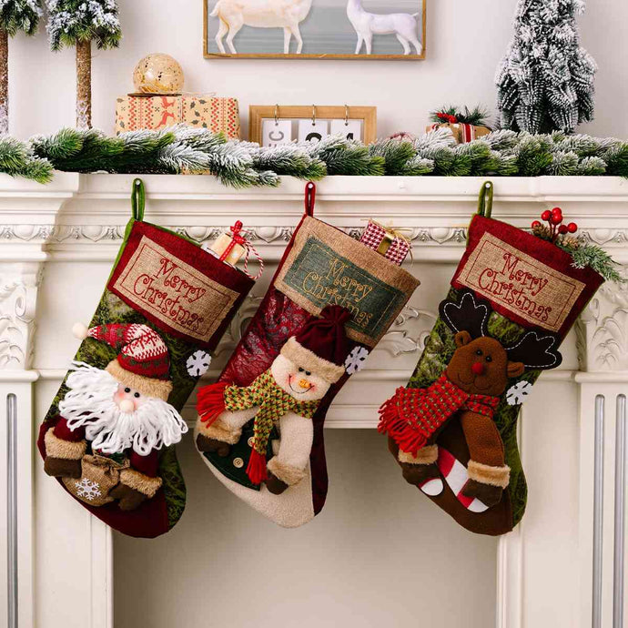 MERRY CHRISTMAS Stocking So Pretty!