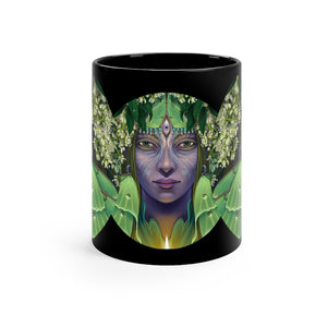 Black mug 11oz Lunaria Generations