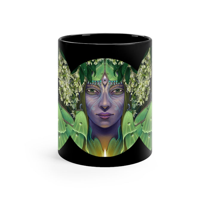 Black mug 11oz Lunaria Generations