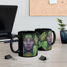Load image into Gallery viewer, Black mug 11oz Lunaria Generations
