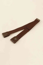 Load image into Gallery viewer, PU Elastic Snap Closure Belt
